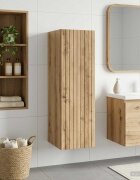 vidaXL Стенно Баня Кабинет Дъб артизан 33 x 345 x 100 см