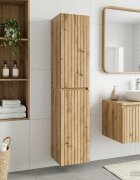 vidaXL Стенно Баня Кабинет Дъб артизан 33 x 345 x 160 см