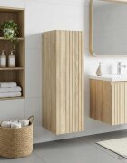 vidaXL Стенно Баня Кабинет Дъб сонома 33 x 345 x 100 см