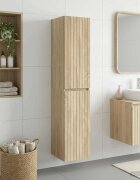 vidaXL Стенно Баня Кабинет Дъб сонома 33 x 345 x 160 см
