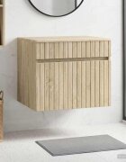 vidaXL Стенно Баня Кабинет Дъб сонома 59 x 445 x 50 см
