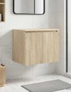 vidaXL Стенно Баня Кабинет Дъб сонома 625 x 445 x 50 см