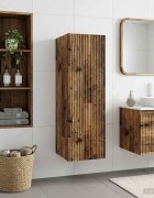 vidaXL Стенно Баня Кабинет Старо дърво 33 x 345 x 100 см