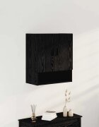 vidaXL Стенно монтиран шкаф 60 x 31 x 70 см Инженерна дървесина