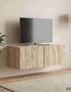 vidaXL Стенно монтиран ТВ шкаф 595 x 31 см Дъб сонома