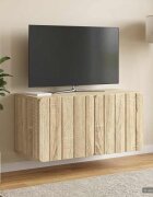 vidaXL Стенно монтиран ТВ шкаф 595 x 31 x 30 см Дъб сонома