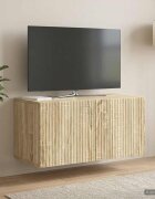 vidaXL Стенно монтиран ТВ шкаф 595 x 31 x 30 см Дъб сонома