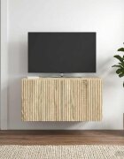 vidaXL Стенно монтиран ТВ шкаф 595 x 41 x 30 см Дъб сонома