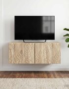 vidaXL Стенно монтиран ТВ шкаф 595 x 41 x 30 см Дъб сонома