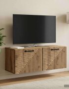 vidaXL Стенно монтиран ТВ шкаф 785 x 31 x 30 см Дъб артизан