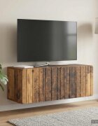 vidaXL Стенно монтиран ТВ шкаф 785 x 31 x 30 см Старо дърво