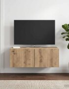 vidaXL Стенно монтиран ТВ шкаф 785 x 41 x 30 см Дъб артизан