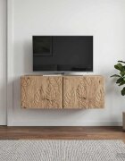 vidaXL Стенно монтиран ТВ шкаф 785 x 41 x 30 см Дъб артизан