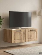 vidaXL Стенно монтиран ТВ шкаф 785 x 41 x 30 см Дъб артизан