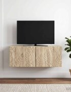 vidaXL Стенно монтиран ТВ шкаф 785 x 41 x 30 см Дъб сонома