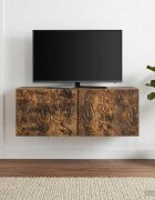 vidaXL Стенно монтиран ТВ шкаф 785 x 41 x 30 см Опушен дъб
