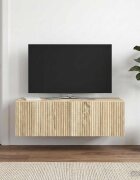 vidaXL Стенно монтиран ТВ шкаф 98 x 41 x 30 см Дъб сонома