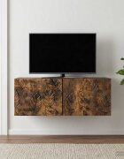 vidaXL Стенно монтиран ТВ шкаф 98 x 41 x 30 см Опушен дъб
