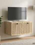 vidaXL Стенно монтиран ТВ шкаф Дъб сонома 595 x 41 x 30 см