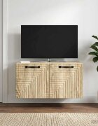 vidaXL Стенно монтиран ТВ шкаф Дъб сонома 595 x 41 x 30 см