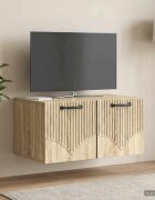 vidaXL Стенно монтиран ТВ шкаф Дъб сонома 595 x 41 x 30 см