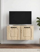 vidaXL Стенно монтиран ТВ шкаф Дъб сонома 595 x 41 x 30 см