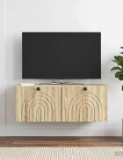 vidaXL Стенно монтиран ТВ шкаф Дъб сонома 785 x 31 x 30 см