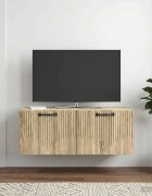 vidaXL Стенно монтиран ТВ шкаф Дъб сонома 785 x 31 x 30 см