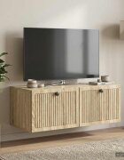 vidaXL Стенно монтиран ТВ шкаф Дъб сонома 785 x 41 x 30 см