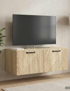 vidaXL Стенно монтиран ТВ шкаф Дъб сонома 785 x 41 x 30 см