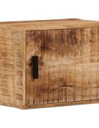 vidaXL Стенно нощно шкафче 40x30x25 см масивно мангово дърво