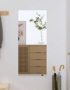 vidaXL Стенно огледало 40x80 см стъкло правоъгълно