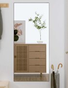 vidaXL Стенно огледало 50x100 см стъкло правоъгълно