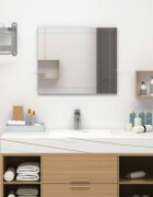 vidaXL Стенно огледало 60x40 см стъкло