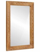 vidaXL стеннo огледало 70 x 50 cm Инженерна дървесина и стъкло