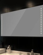 vidaXL Стенно огледало за баня със LED светлини 100 x 60 см (Д х В)