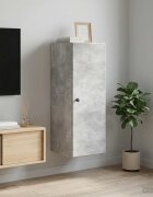 vidaXL Стенно шкафче 33 x 345 x 90 см Инженерна дървесина