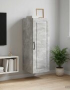 vidaXL Стенно шкафче 33 x 345 x 90 см Инженерна дървесина