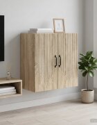 vidaXL Стенно шкафче 59 x 31 x 60 см Инженерна дървесина Дъб сонома