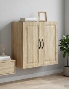 vidaXL Стенно шкафче 59 x 31 x 60 см Инженерна дървесина Дъб сонома