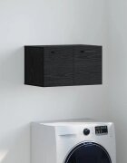 vidaXL Стенно шкафче 60 x 365 x 35 cm Инженерна дървесина Черния дъб