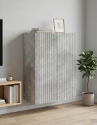 vidaXL Стенно шкафче 66 x 345 x 90 см Инженерна дървесина