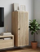 vidaXL Стенно шкафче Дъб сонома 33 x 345 x 90 см Инженерна дървесина