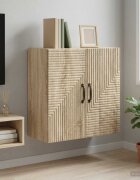 vidaXL Стенно шкафче Дъб сонома 59 x 31 x 60 см Инженерна дървесина