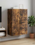 vidaXL Стенно шкафче Опушен дъб 66 x 345 x 90 см Инженерна дървесина