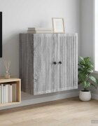 vidaXL Стенно шкафче Сив Сонома 59 x 31 x 60 см Инженерна дървесина