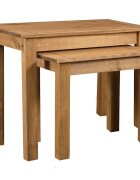 vidaXL Стифиращи маси 2 бр бор масив Panama Range