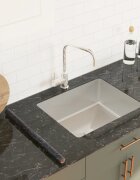 vidaXL Стикер за мебели самозалепващ черен мрамор 90x500 см PVC