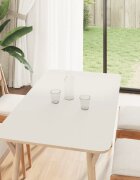 vidaXL Стикери за мебели самозалепващи матово бял 90x500 см PVC