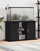 vidaXL Стойка за аквариум черен дъб 101x41x58 см инженерно дърво